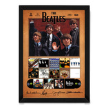 Poster Com Moldura Beatles