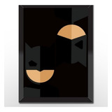 Pôster Com Moldura Mdf Batman Dc