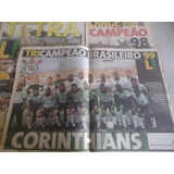 Poster Corinthians Campeão Brasileiro 99 Jornal
