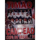 Poster Corinthians Timão Campeão Copa Do Brasil 1995 