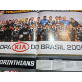 Poster Corinthians Tricampeão Da Copa Do Brasil 2009 27x40