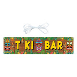 Pôster De Banner Tiki Decorações De Festa Havaiana