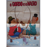 Poster Diversões Juvenis O Gordo E O Magro No 6 Fev 1974