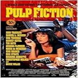 Pôster Do Filme Pulp Fiction - Quentin Tarantino - Versão Original Dos EUA - 28 X 43 Cm