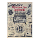 Poster Do Palmeiras Jornal De Campeão Mundial 1951 2 