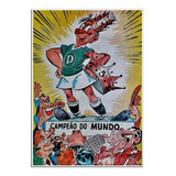 Poster Do Palmeiras Jornal De Campeão Mundial 1951 7 