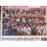 Poster Do Santos Campeao