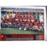 Poster Duplo Do Flamengo Campeao Carioca 1978 E 1977 Raridad