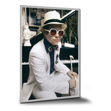 Poster Elton John Piano Rocket Man Pôsteres Placa 120x84cm C