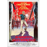Pôster Filme Ação Massacre Em São Francisco Chuck Norris 1