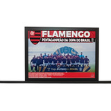 Poster Futebol Flamengo Pentacampeao