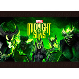 Pôster Gigante Midnight Suns Hulk Team