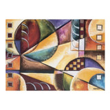 Pôster Gravura Para Quadro Imagem Abstrata Colorida 70x50