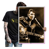 Poster Idolos Rock Banda Elvis Presley Quadro Art Tam A2 02