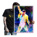 Poster Idolos Rock Banda Queen Quadro Placa Art Tam A2 20