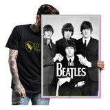 Poster Idolos Rock Banda The Beatles Quadro Tamanho A2 21