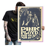 Poster Idolos Rock Pink Floyd Syd Barrett Quadro Art A2 30