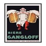 Poster Master Pôster Vintage Biere Gangloff Impressão Retrô De Cerveja Francesa Arte Em álcool Presente Engraçado Para Homens Mulheres Bartender Decoração De Parede Para Bar Caverna