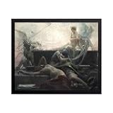 Poster Master Pôster Vintage Maximilian Pirner Impressão The End Of All Things Arte Medusa Arte Vida E Morte Arte De Anjo Arte Mitologia Arte Simbolismo Decoração De Sala De Estar Arte