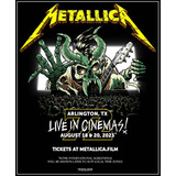 Poster Metallica Show Cinema