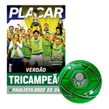 Poster Palmeiras Tricampeão Paulista 2024 Bola