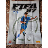 Poster Promocional Sega Tectoy Fifa 1997
