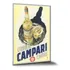 Pôster Propaganda Antiga Campari Pôsteres Placa A4 30x21cm