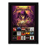 Poster Quadro Banda Metallica Metal Heavy