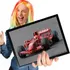Poster Quadro Com Moldura 2007 Ferrari F2007 02 A4 30x21cm