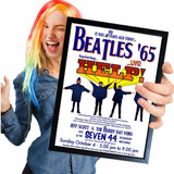 Poster Quadro Com Moldura Beatles 69