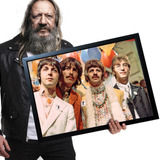 Poster Quadro Com Moldura Beatles 89 A2 60x42cm