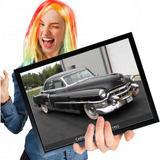 Poster Quadro Com Moldura Cadillac Fleetwood 53 A4 30x21cm