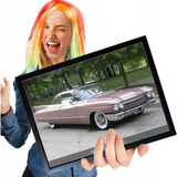 Poster Quadro Com Moldura Cadillac Fleetwood 62 A4 30x21cm
