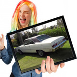 Poster Quadro Com Moldura Dodge Magnum 1972 A4 30x21cm