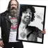 Poster Quadro Com Moldura Raul Seixas 20 A2 60x42cm