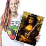 Poster Quadro Mona Lisa Leonardo Da Vinci Arte Tam A3 34