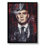 Pôster Quadro Peaky Blinders Moldura 33x45 A3