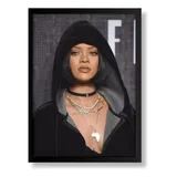 Poster Quadro Rihanna Moldura