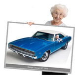 Poster Quadro Sem Moldura Dodge Charger