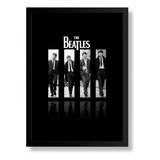 Pôster Quadro The Beatles Moldura Com 33x43 Cm #1