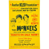 Poster Retrô - The Monkees - Art & Decor 33 Cm X 48 Cm