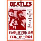 Poster Retrô Beatles Show
