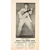 Poster Retrô Elvis Presley 1956 Concert