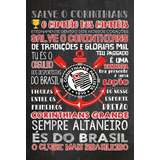 Poster Retrô Hino Corinthians