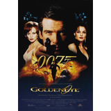 Poster Retrô James Bond Goldeneye - Art Decor 33 Cm X 48 Cm