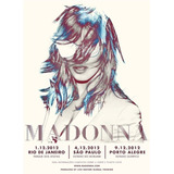 Poster Retro Madonna Mdna