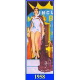 Pôster Retrô   Miss 1958 Adalgisa Colombo   97 Centimetros