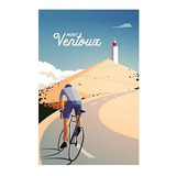 Poster Retrô Mont Ventoux
