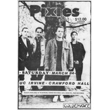 Pôster Retrô Pixies Concert Art Decor 33 Cm X 48 Cm