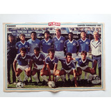 Pôster Revista Placar - Pinheiros Campeão Paranaense 1987
